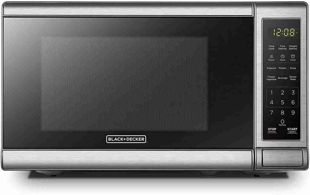 Black decker low wattage small microwave for campervan