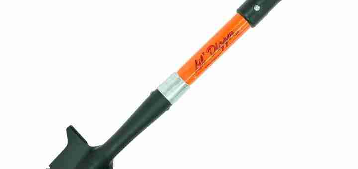 serrated heavy duty best shovel for digging in clay