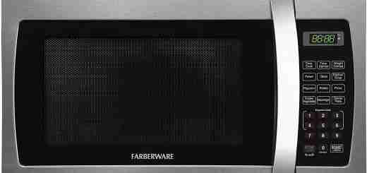 Farberware Countertop Microwave Oven is a 950 watt microwave powerful enough