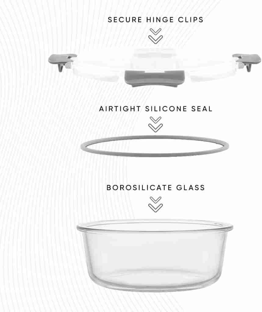 Borosilicate Glass Storage Containers is vintage anchor lead free?