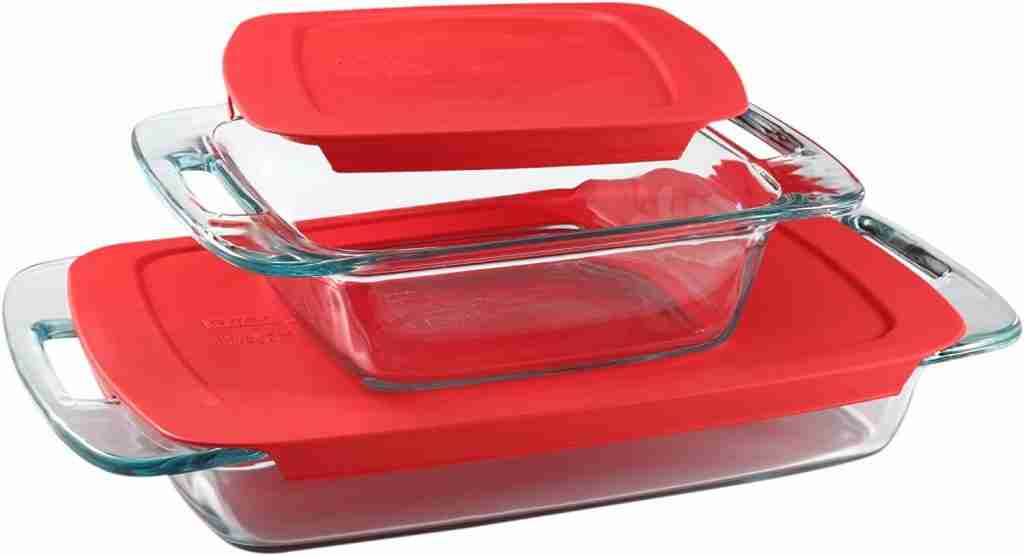 Pyrex Easy Grab 4-Piece Glass Baking Dish are pyrex glass bowls freezer safe?