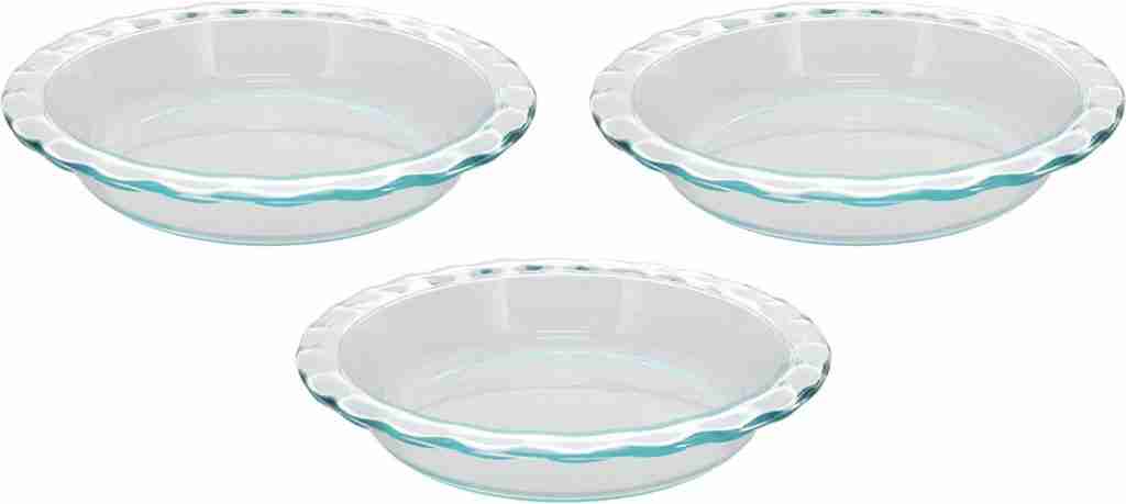 Pyrex Fluted Rim Glass Pie Plates What is Anchor Hocking glass made of? 